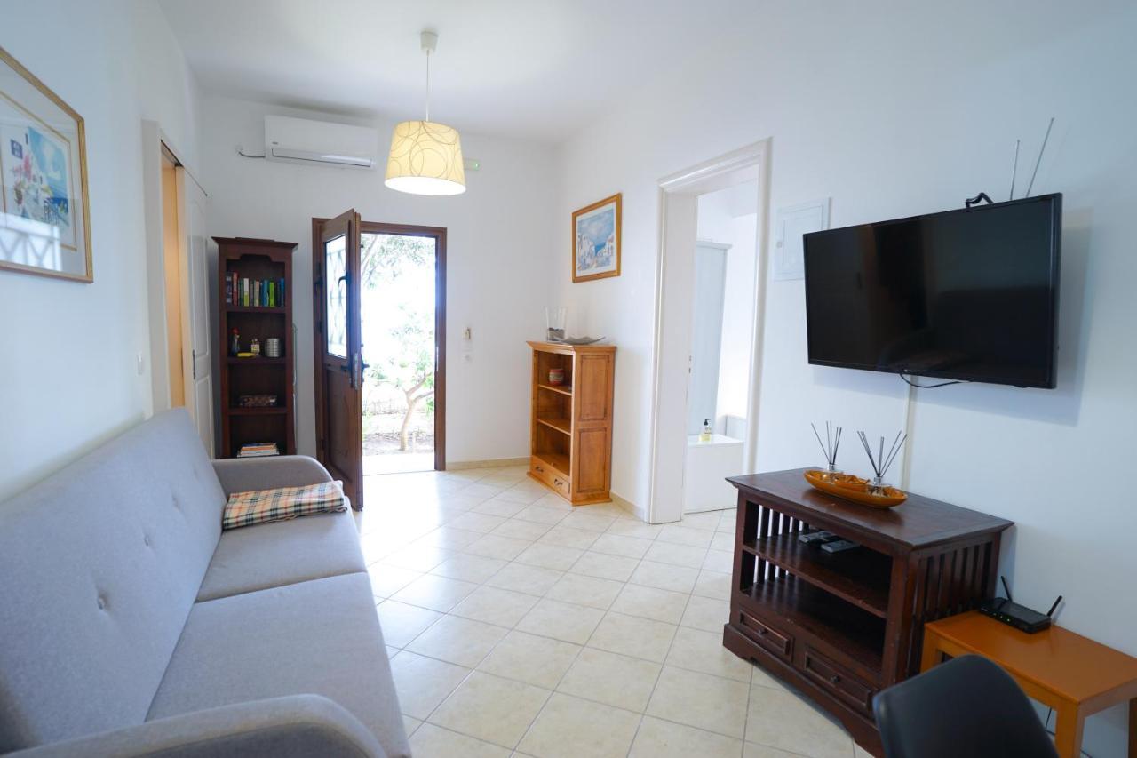 Fira Central Apartments With Veranda Rom bilde