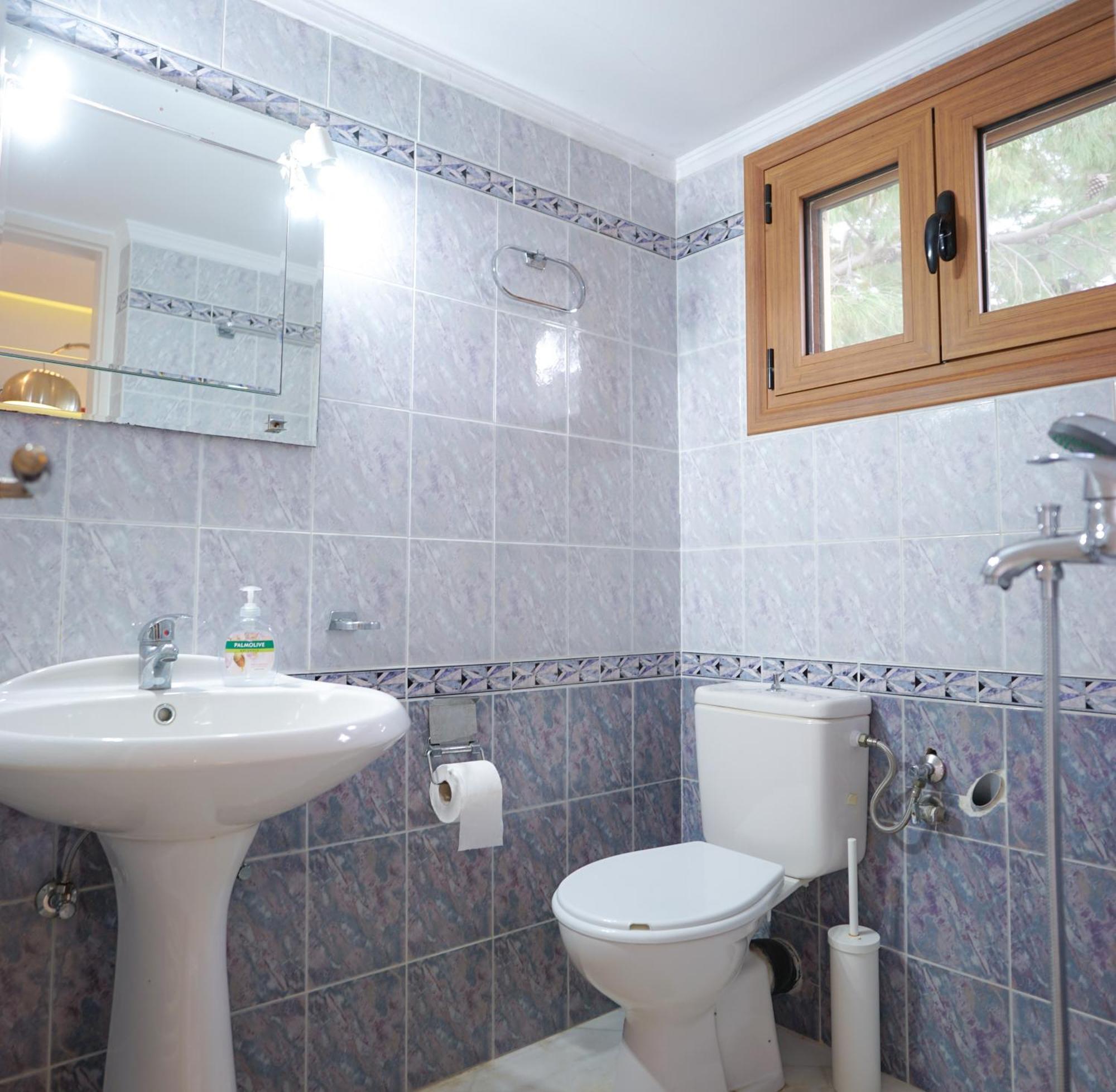 Fira Central Apartments With Veranda Rom bilde