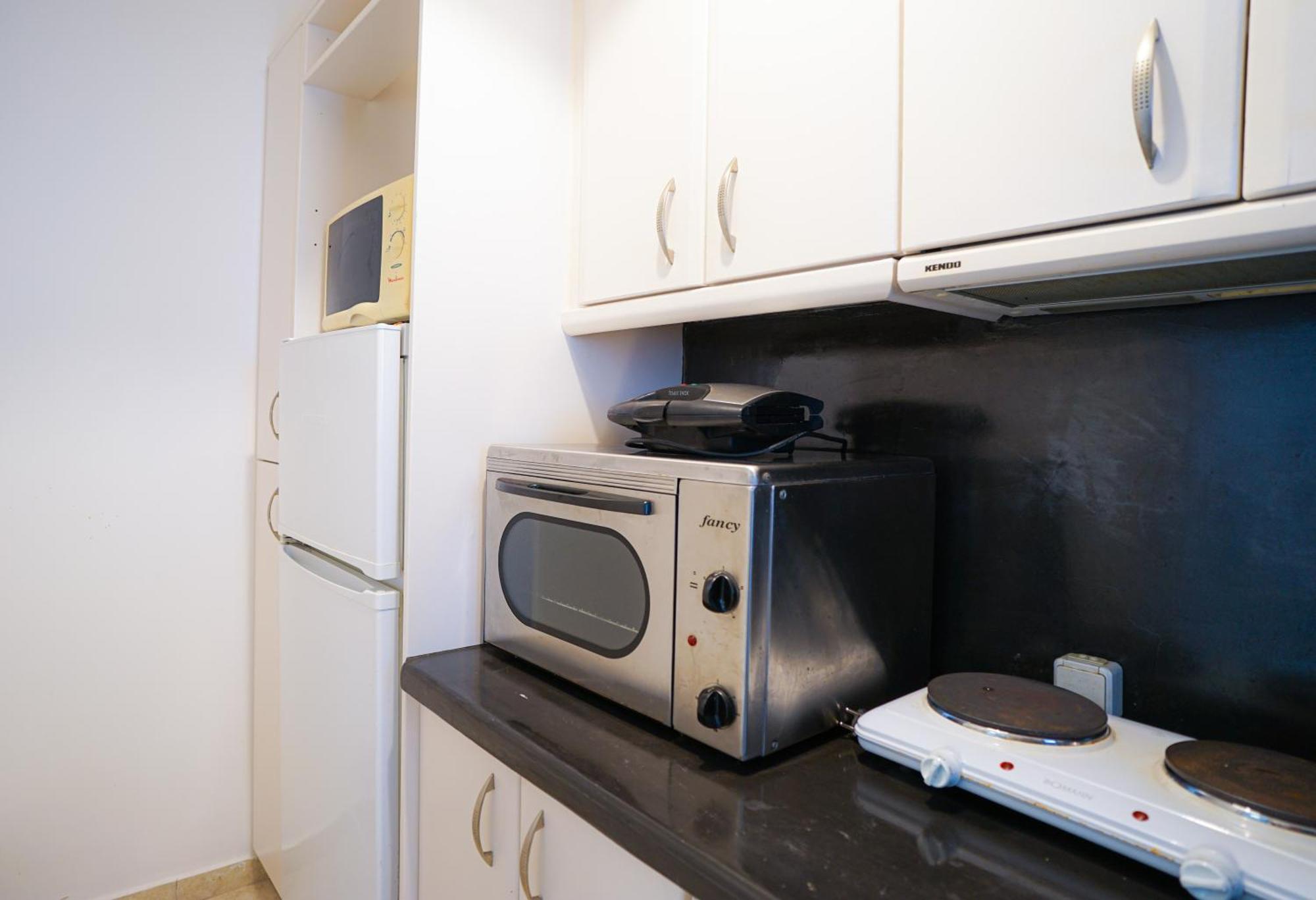 Fira Central Apartments With Veranda Rom bilde